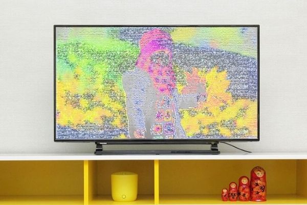 sửa chữa tivi bị sọc màn hình