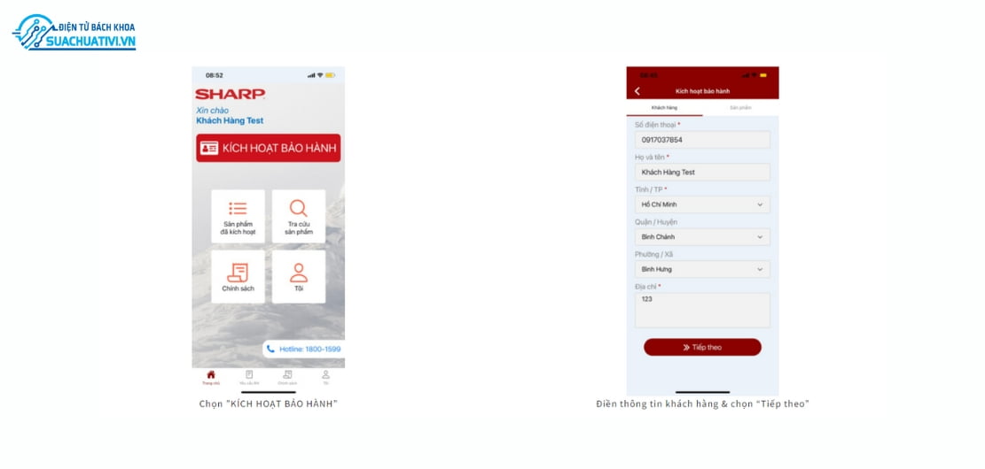 KÍCH HOẠT BẢO HÀNH KÍCH HOẠT BẢO HÀNH