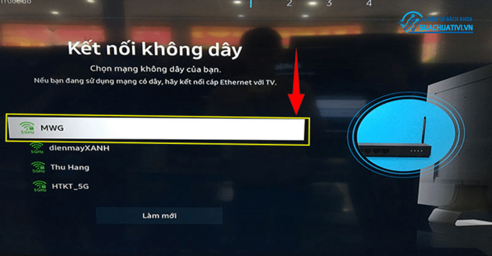 Cách reset tivi Samsung