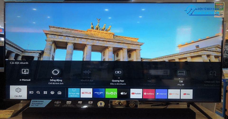 Cách khôi phục cài đặt gốc tivi Samsung