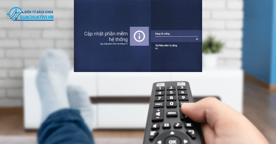 Cập nhật phần mềm tivi sony