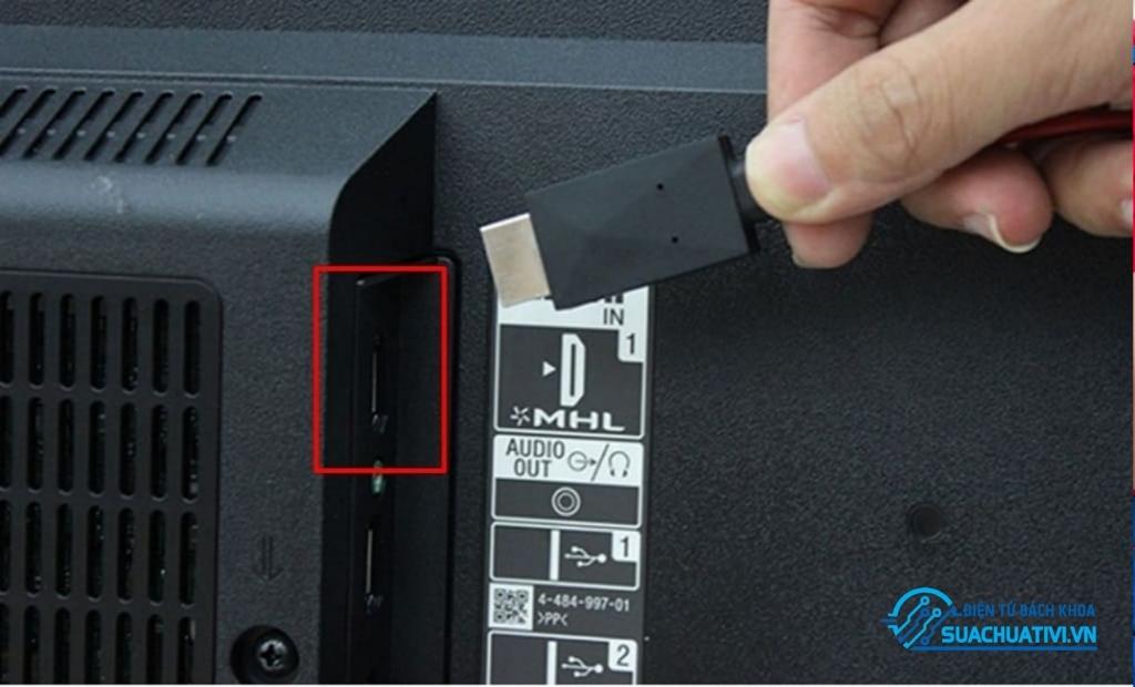 lỗi kết nối USB với tivi