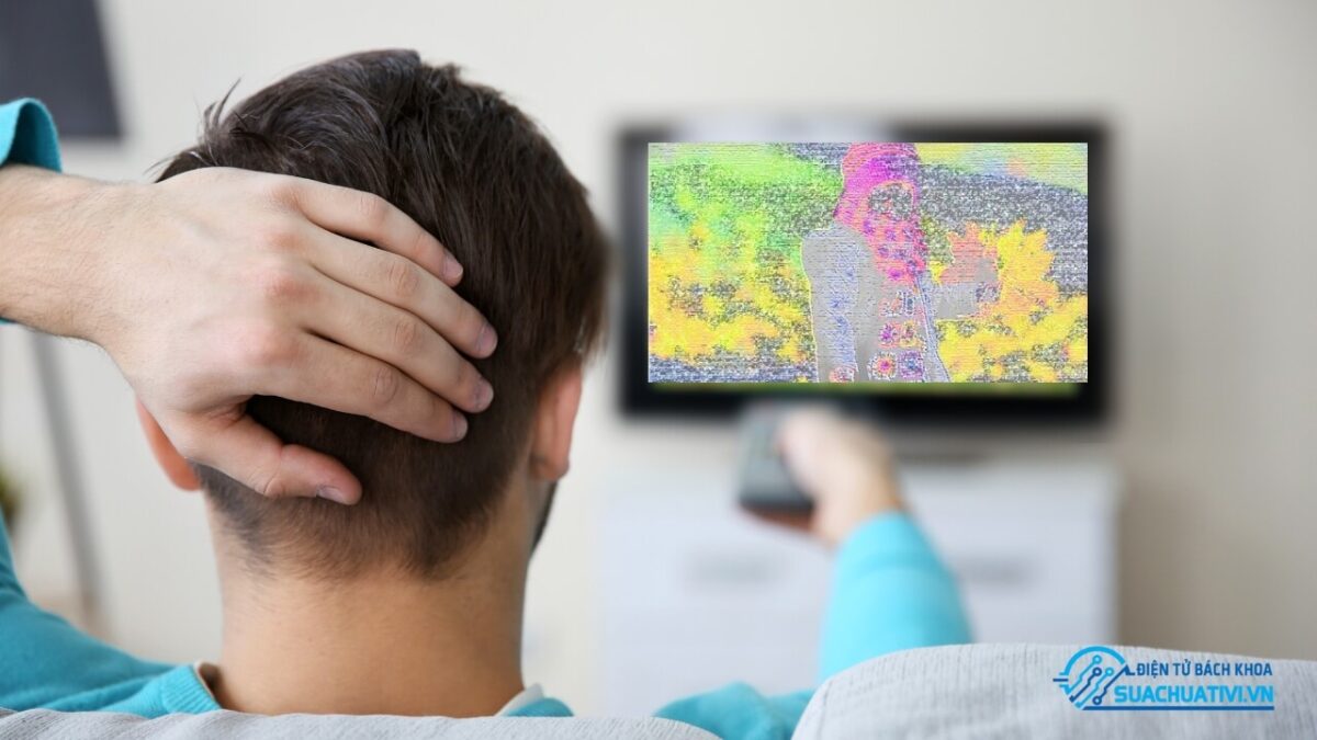 tivi bị mất màu