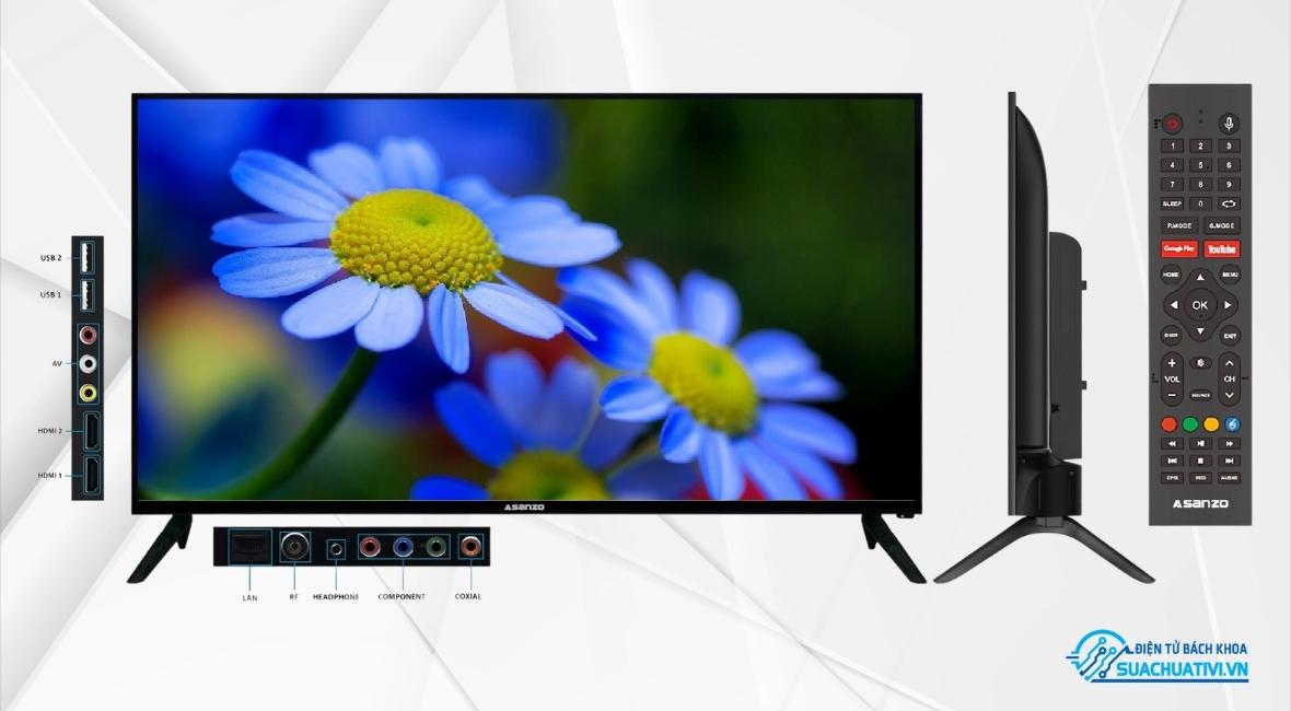 Smart TV iSLIM 32”- 32S52 (Android 9.0) Tivi Asanzo