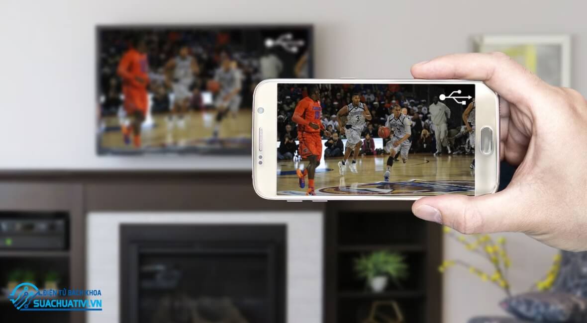 Kết nối điện thoại với tivi LG Kết nối điện thoại với tivi LG